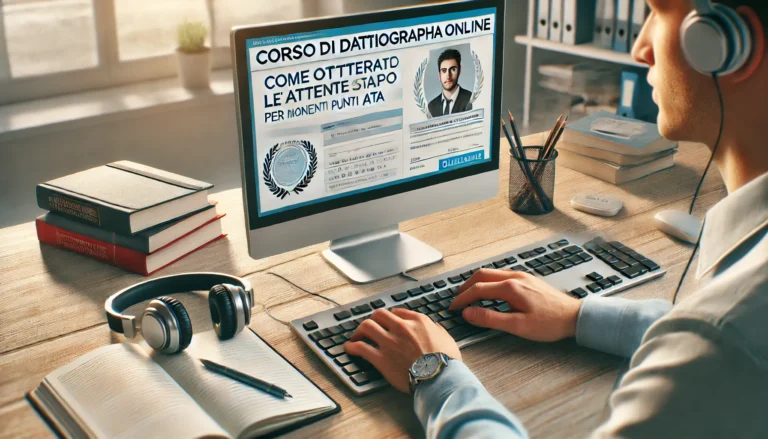 Corso di dattilografia online